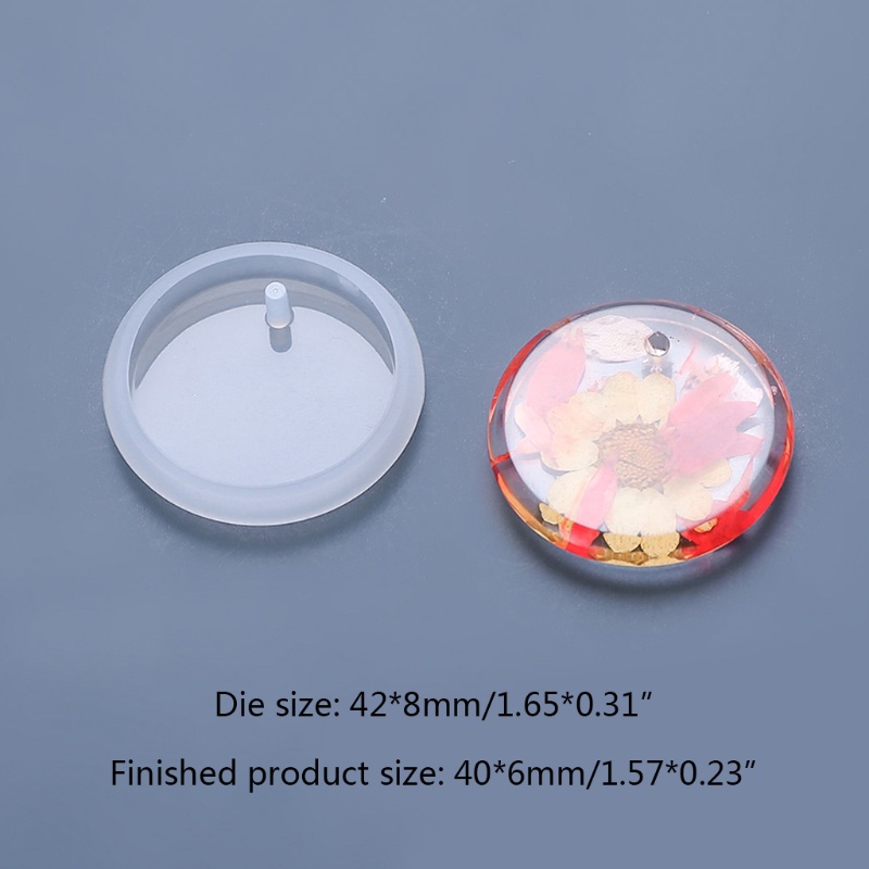 Khuôn Silicone Đục Lỗ Làm Resin Epoxy Resin UV DIY