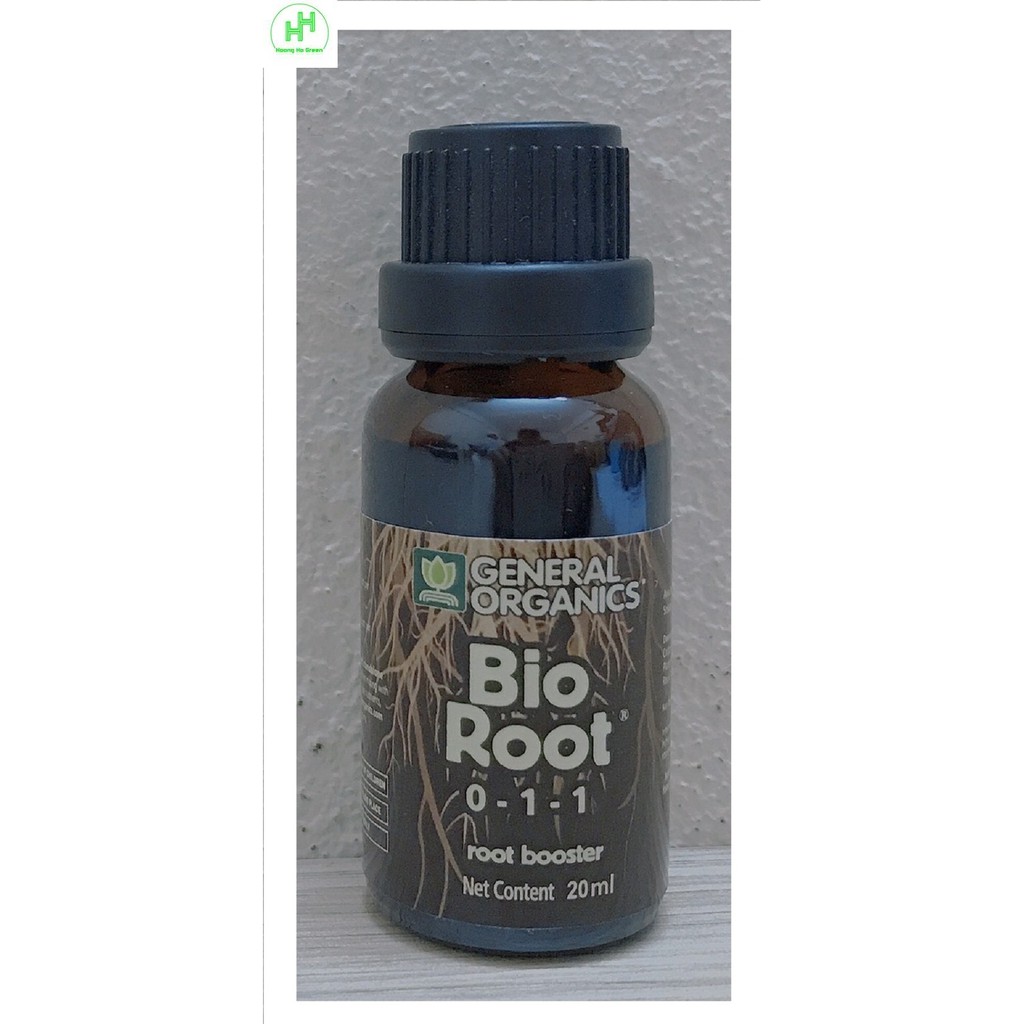 General Organics Bio Root 0-1-1 Root Booster, Thể Tích: 20ml - Kích rễ cho các bộ gốc rễ còn non nớt của tất cả các loại