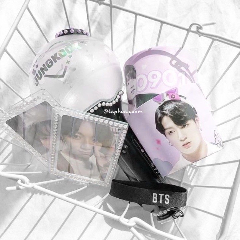 GIỎ SẮT DECOR STYLE KOREAN KPOP, BTS, EXO,BLACK PINK,