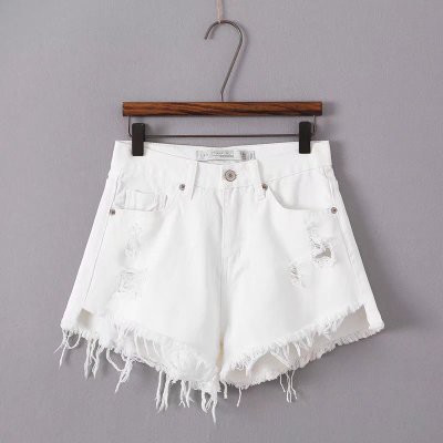 Quần Short Jean Cạp Cao 2Hand