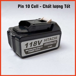 Pin Máy Siết Bulong, Máy Khoan Pin HITACHI 10 Cell