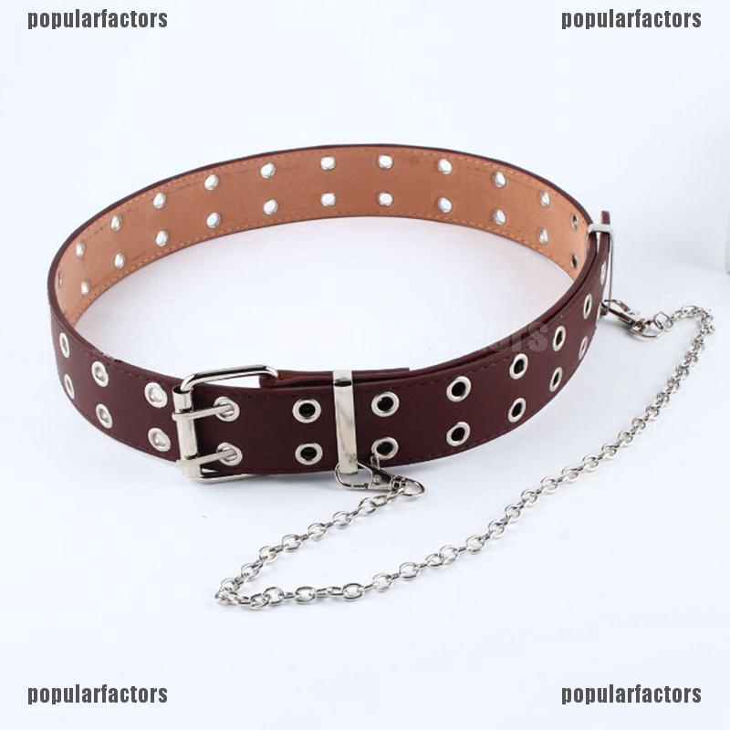 Thắt Lưng Da Khóa Kim Loại 2 / 1 Thời Trang