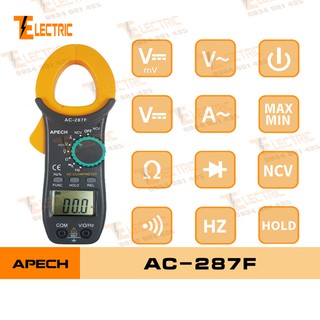 APECH AC - 287F Ampe Kìm Đo Điện Đo Tần Số Đo Dòng Điện AC 400A Apech AC 287F