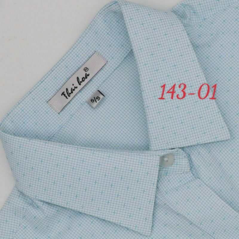 Thái Hoà Chính Hãng Áo sơ mi hoạ tiết hoa nhí vải mềm 143