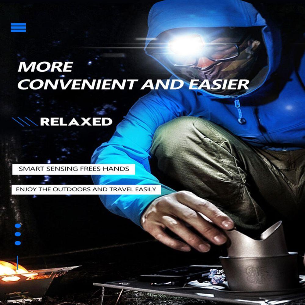 Đèn Pha Led Thông Minh ESPO XPG + COB Chuyên Dụng Cho Chạy Bộ / Cắm Trại Ngoài Trời