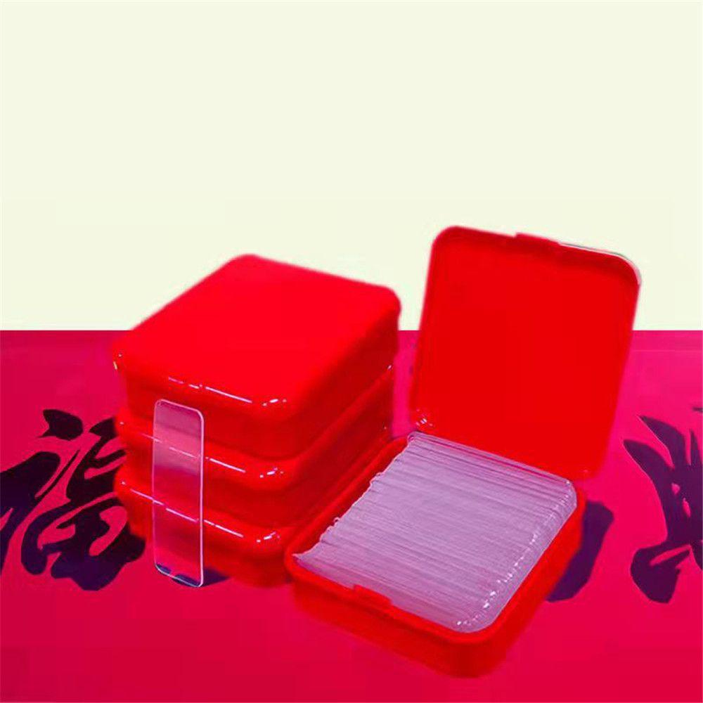 Set 60 Miếng Dán Hai Mặt Trong Suốt Chống Trượt Cho Điện Thoại