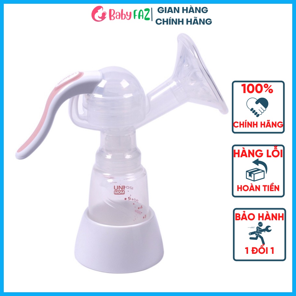 Máy hút sữa bằng tay Mezzo Unimom có matxa silicone / UM871135