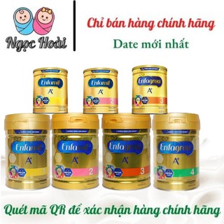 Sữa bột Enfamil A+ đủ số 1- 2 -3 -4 Lon 830g và Lon 400g. Date mới nhất