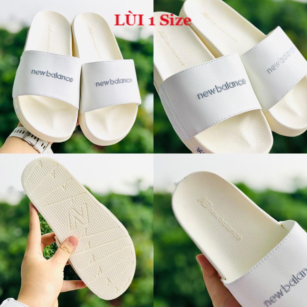 Dép newbalence unisex 𝐍𝐄𝐖 𝐁𝐀𝐋𝐄𝐍𝐂𝐄 ❤️FREESHIP + Hộp❤️dép NB new balence quai ngang thể thao nam nữ thêu nỗi new balence