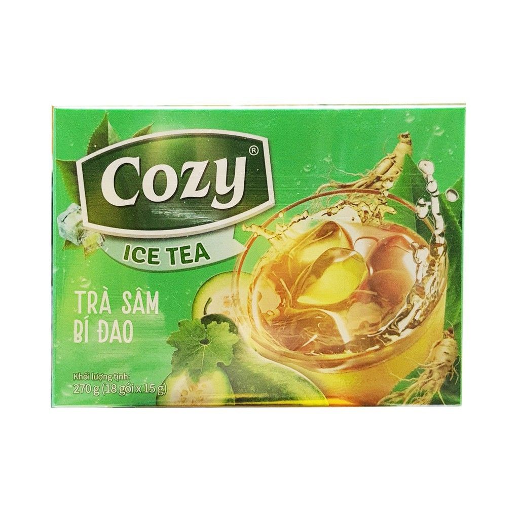 TRÀ HƯƠNG SÂM BÍ ĐAO COZY DẠNG HÒA TAN HỘP 270G