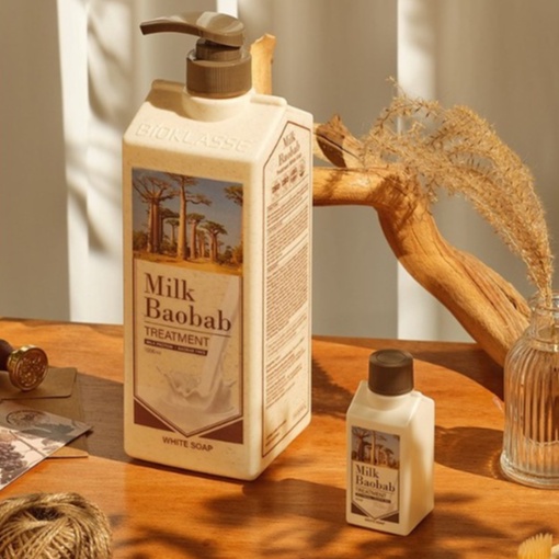 Set 4 sản phẩm đi du lịch chăm sóc cơ thể Milk Baobab 70ml