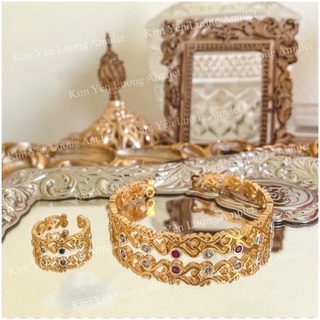🎀 nhẫn & vòng tay chữ om thái lan 🎀