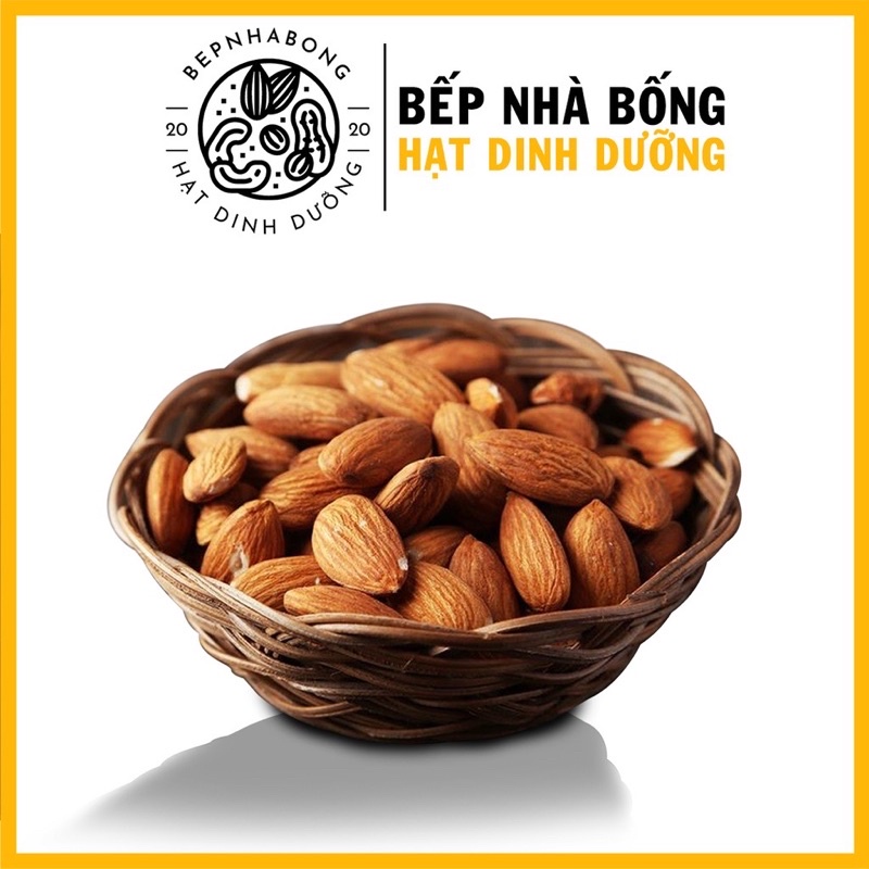 Hạnh nhân sấy nguyên vị - Bếp Nhà Bống hạt dinh dưỡng