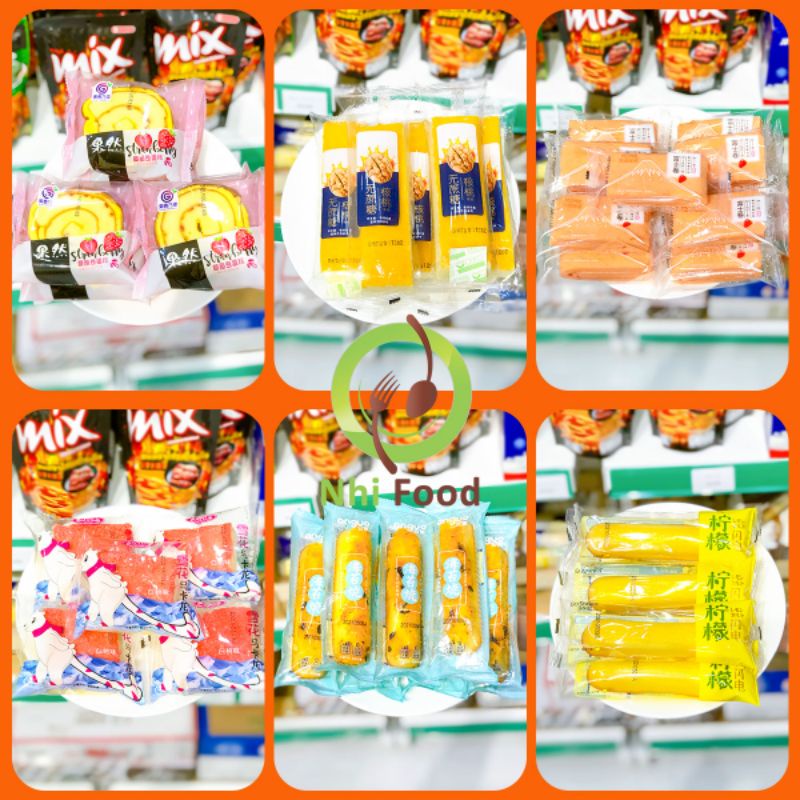 Bánh Đài Loan Tươi Đủ Vị Tự Chọn, Hàng Có Sẵn, Ảnh Thật 100%