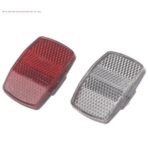 Combo 2 miếng phản quang vuông gắn trước sau xe đạp