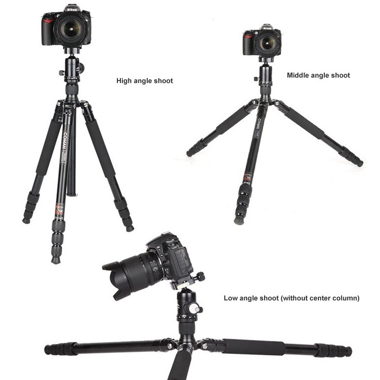 Chân máy ảnh tripod Coman TM257AC0