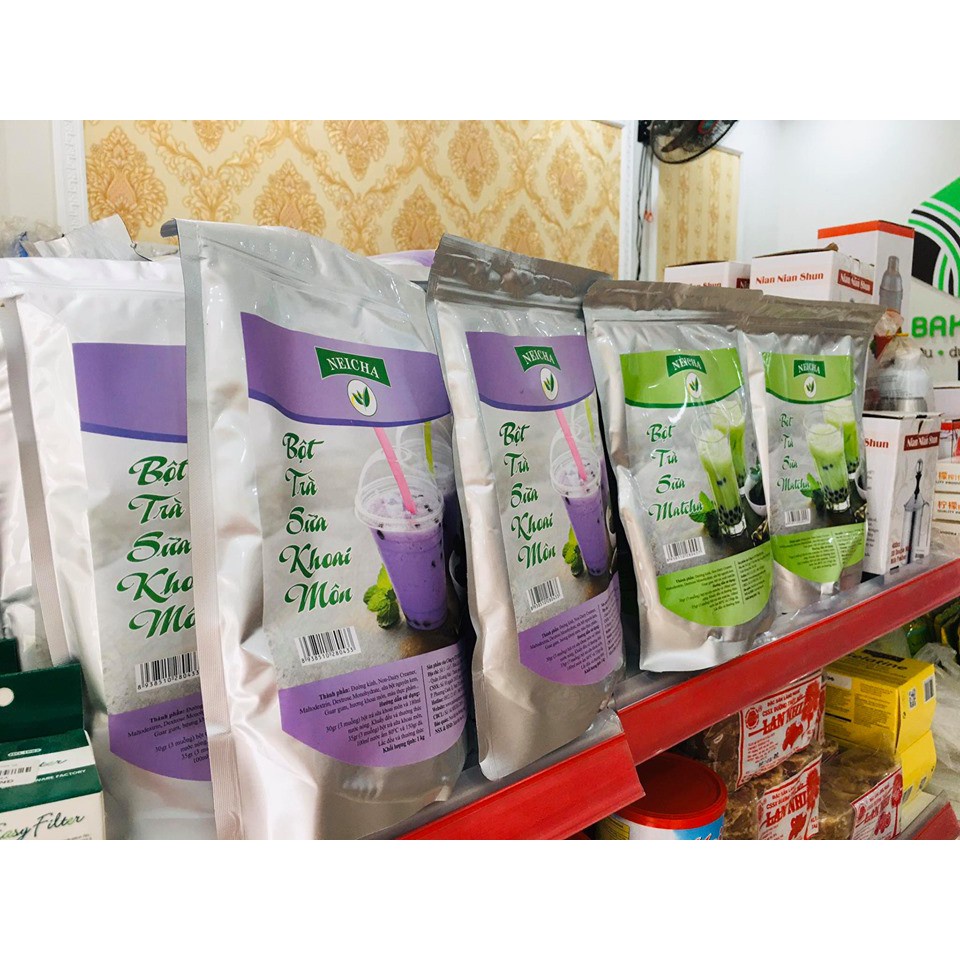 BỘT TRÀ SỮA PHA SẴN NEICHA TÚI 200G