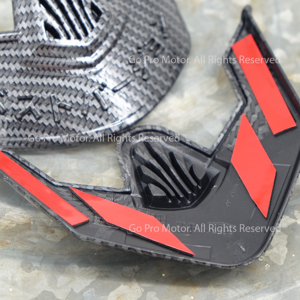 [CHÍNH HÃNG] Ốp Mỏ &amp; Đuôi Dè SH 2020 Nhựa Xi