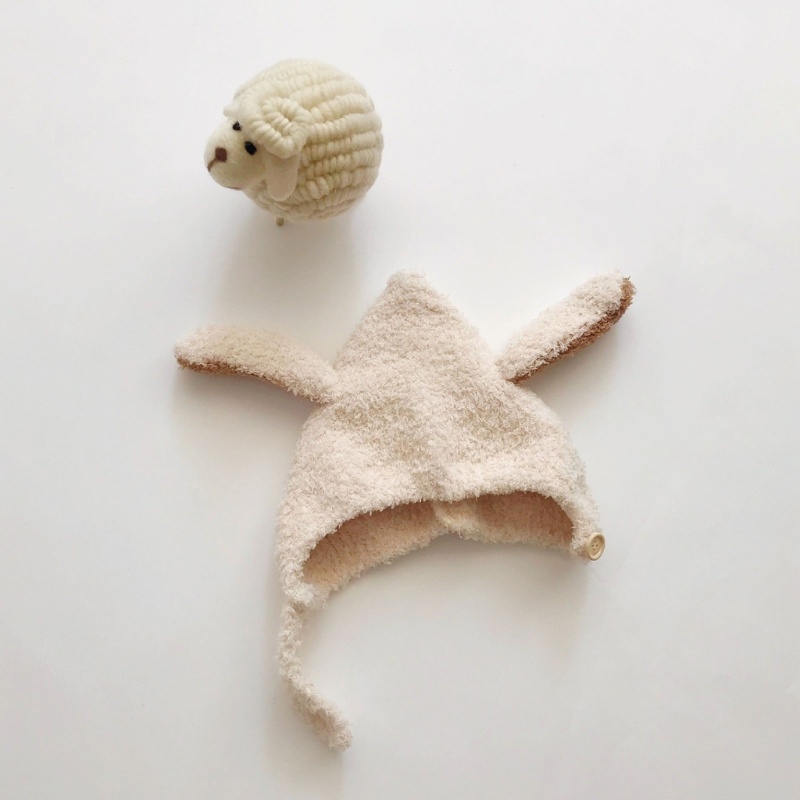 Mũ Beanie Thoáng Khí Giữ Ấm Mùa Thu Đông Dành Cho Em Bé