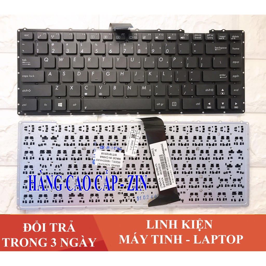 Bàn Phím Laptop Asus X401 X450 X452 K450 P450 (Phím Trong Máy Phải Hàn DÀNH CHO THỢ) Nhập Khẩu