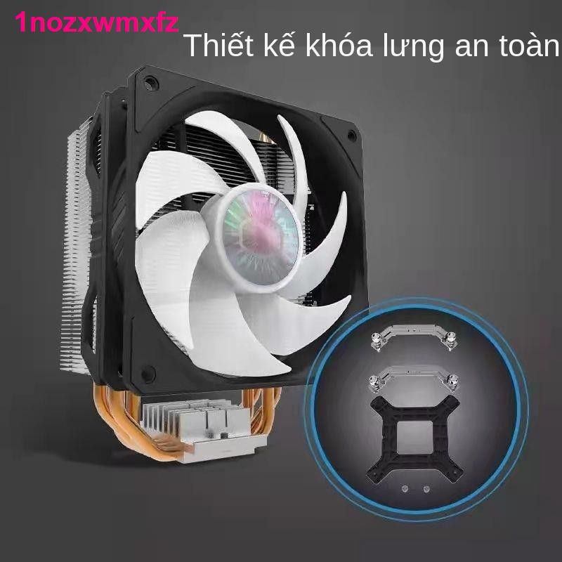 máy nhiệtCooler Master Blizzard T20  T400I Ống dẫn nhiệt tản CPU làm mát bằng không khí Quạt máy tính để bàn đi