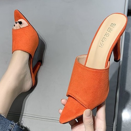 Giày Cao Gót Họa Tiết Da Báo Size 35-43 4.13 Inch