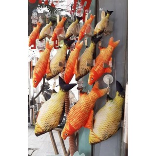 Cá nhồi bông cho chó mèo các size