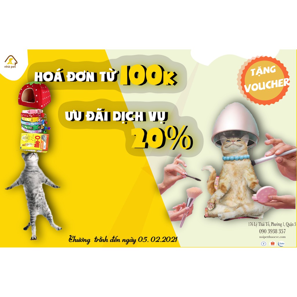 Voucher giảm giá - Ưu đãi dịch vụ giảm giá 20%