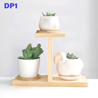 Kệ gỗ 3 VỊ TRÍ để bàn trang trí SEN ĐÁ, để đồ lưu niệm mini. gỗ tự nhiên , kích thước rộng22.cao22.sâu10cm.