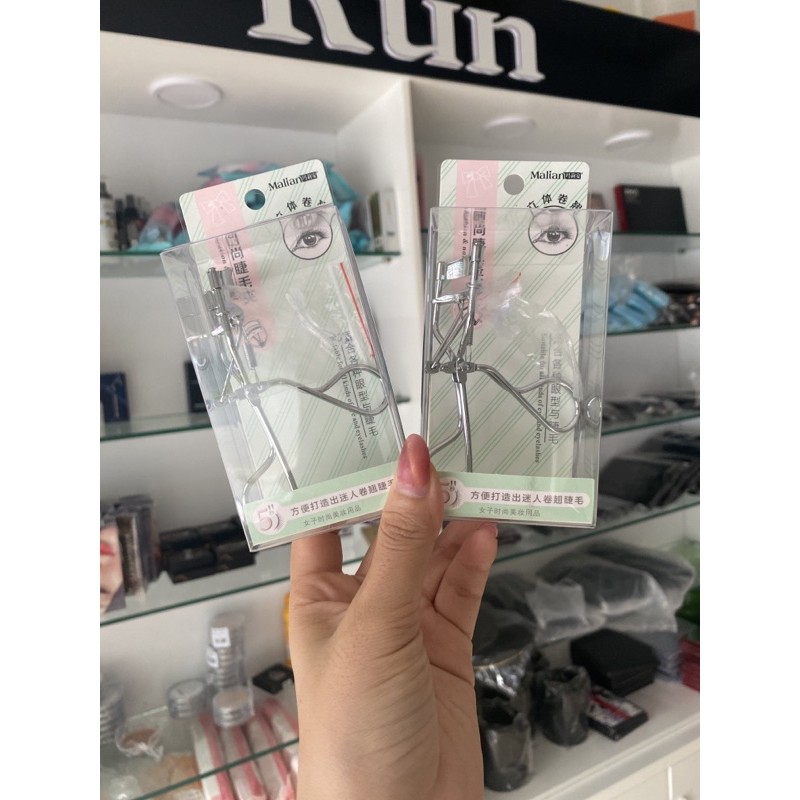 Kẹp Bấm Mi Bằng Thép 💖 𝘍𝘳𝘦𝘦𝘴𝘩𝘪𝘱 💖 Dụng Cụ Uốn Cong Lông Mi - Kun Store