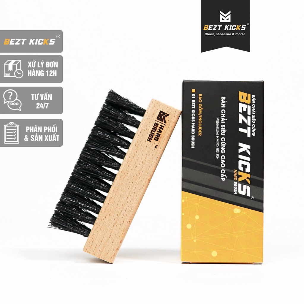 Bàn chải siêu cứng Bezt Kicks Hard Brush