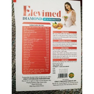 Elevimed viên bổ bà bầu