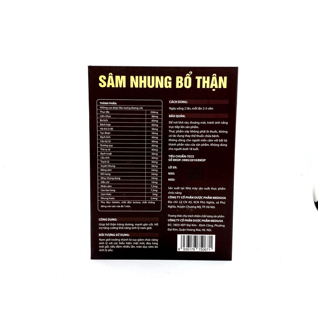 Sâm nhung bổ thận Hiệu quả cho cả nam và nữ giúp bồi bổ cơ thể khỏe mạnh