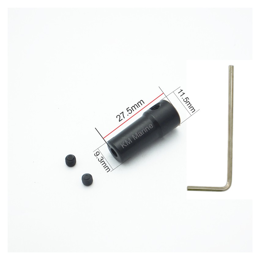 Khớp nối thép B10 với độ côn 9.3-10mm, lỗ 5mm