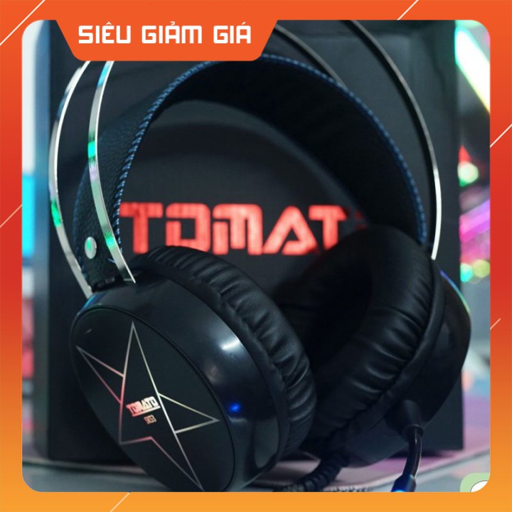 TAI NGHE TOMATO SK53 7.1 LED RAINBOW