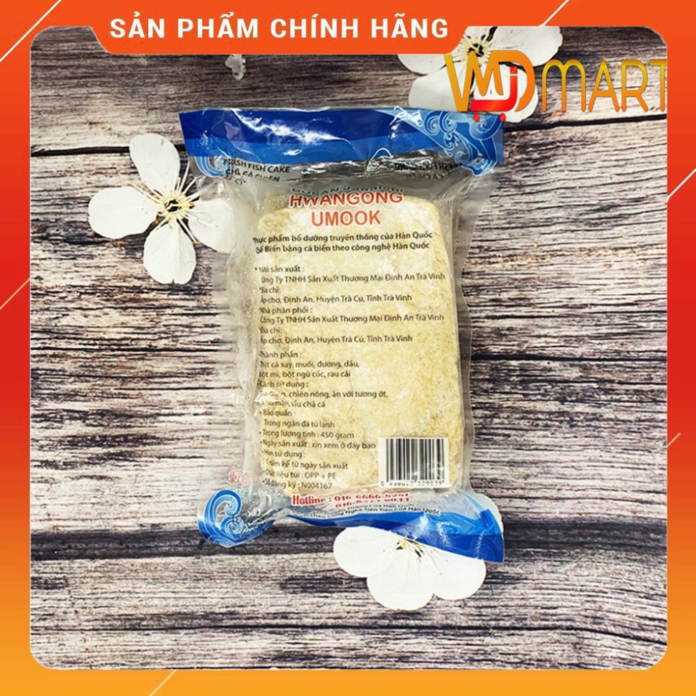 CHẢ CÁ LÊN DOANH HÀN QUỐC 450G/TÚI