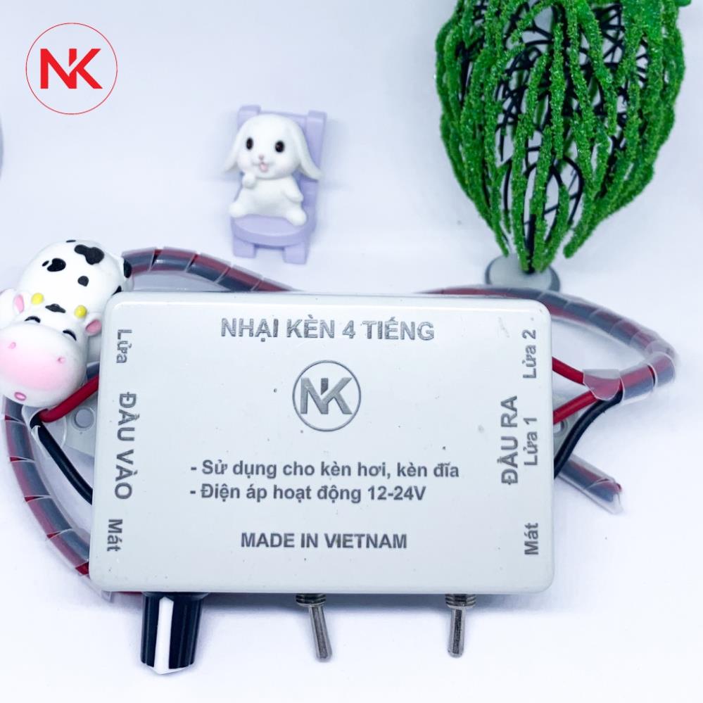 Cục Nhại Còi ô tô, Xe Máy, Xe Máy Điện Lắp Đặt Dễ Dàng