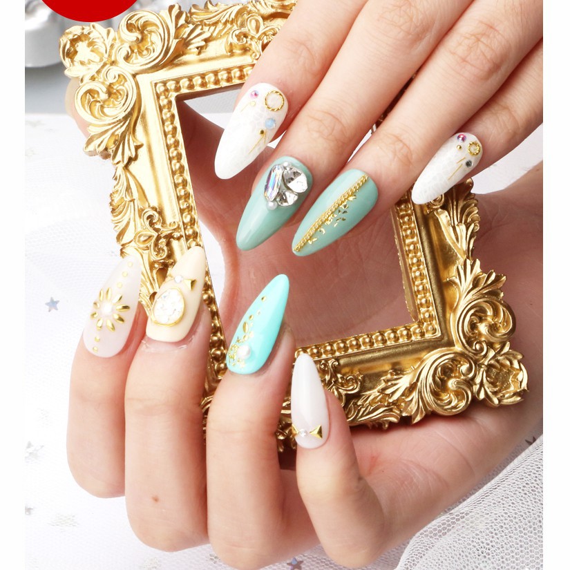 Khung chụp hình trang trí tạo mẫu nail - khung vuông chụp hình nail, khung tròn chụp hình nail