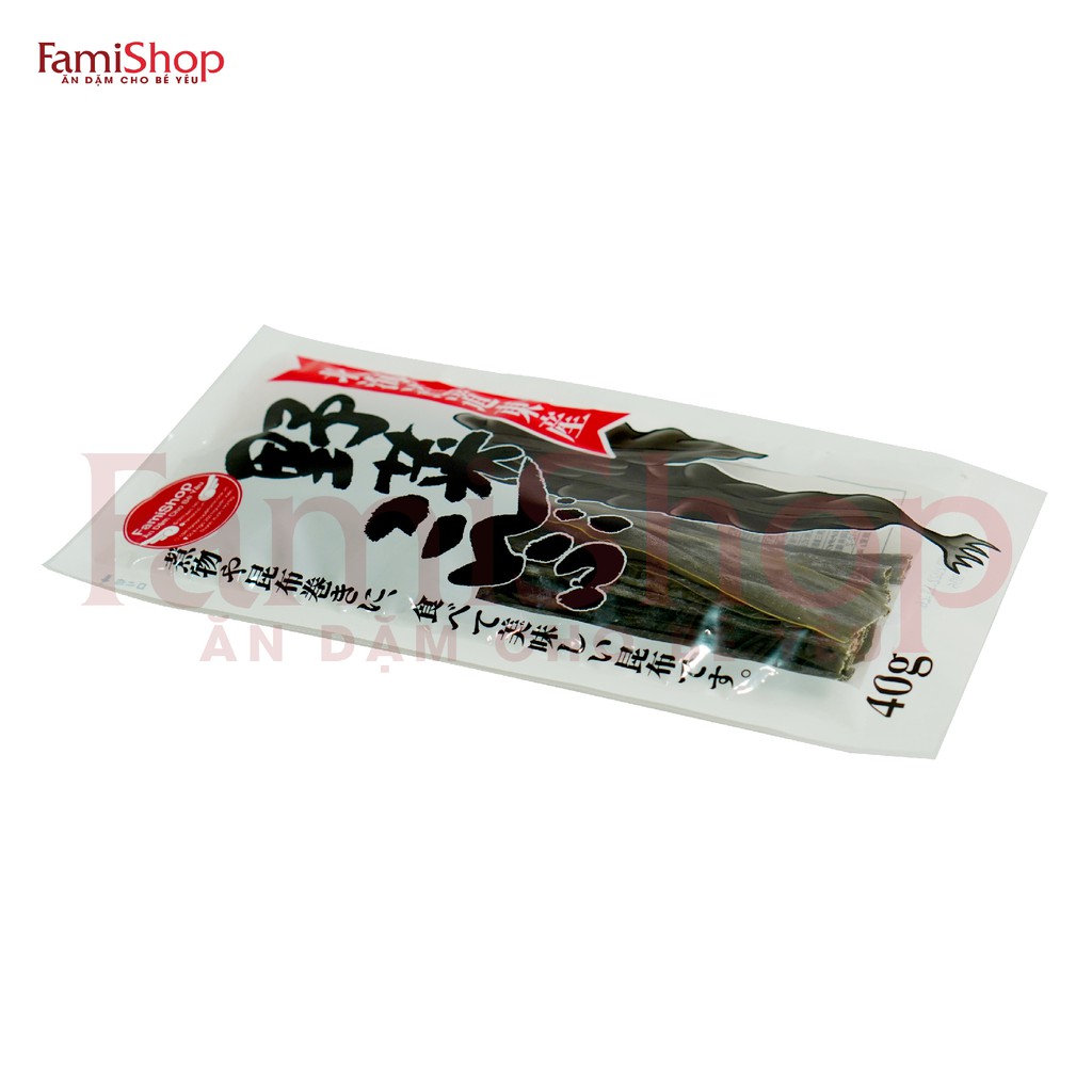 FamiShop Tảo bẹ Kombu Nhật Bản 40g