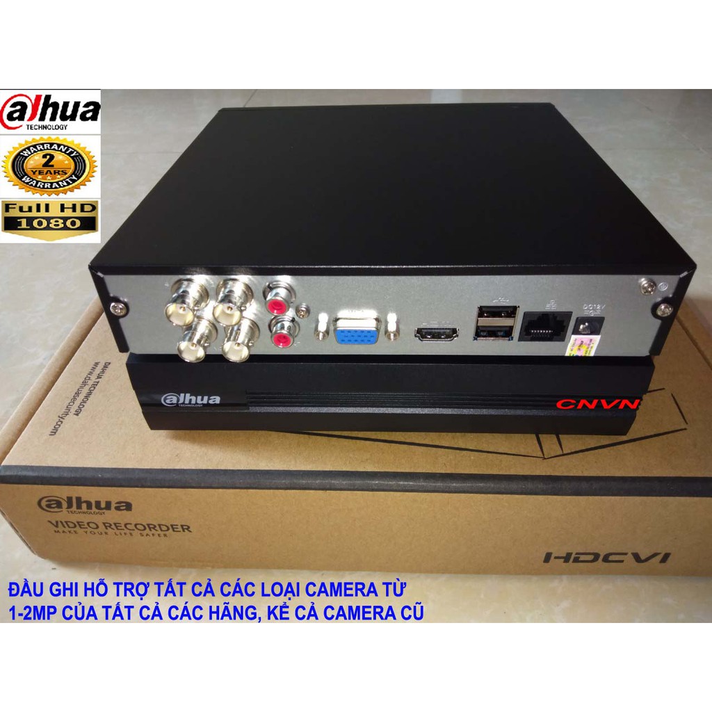 Đầu ghi hình Camera 4 kênh Dahua DH-XVR1A04
