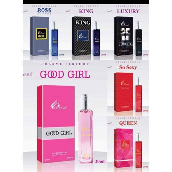 Nước hoa mini 20ml có vòi xịt tiện lợi