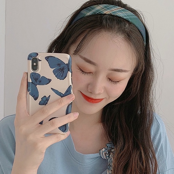 Băng đô rửa mặt đính hoa nhỏ màu sắc xinh xắn