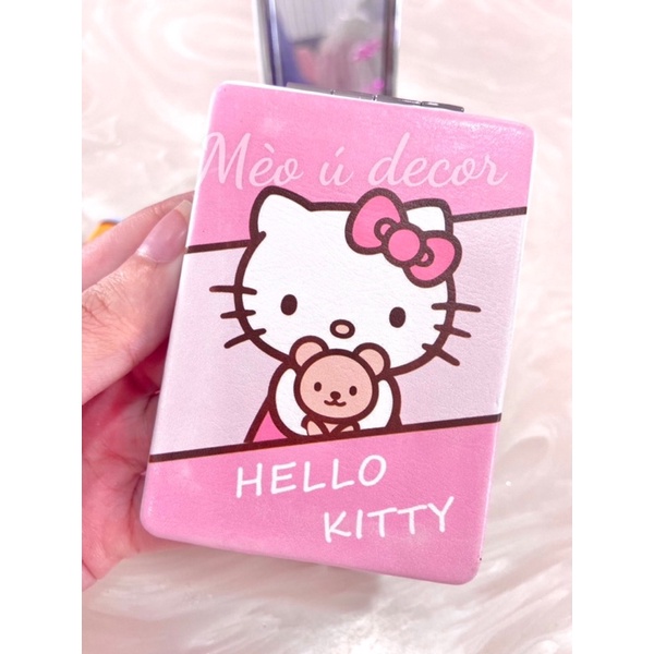 gương cầm tay  hello kitty