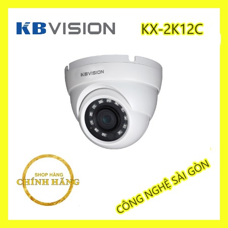 Camera Dome HDCVI hồng ngoại 4.0 Megapixel KBVSION KX-2K12C