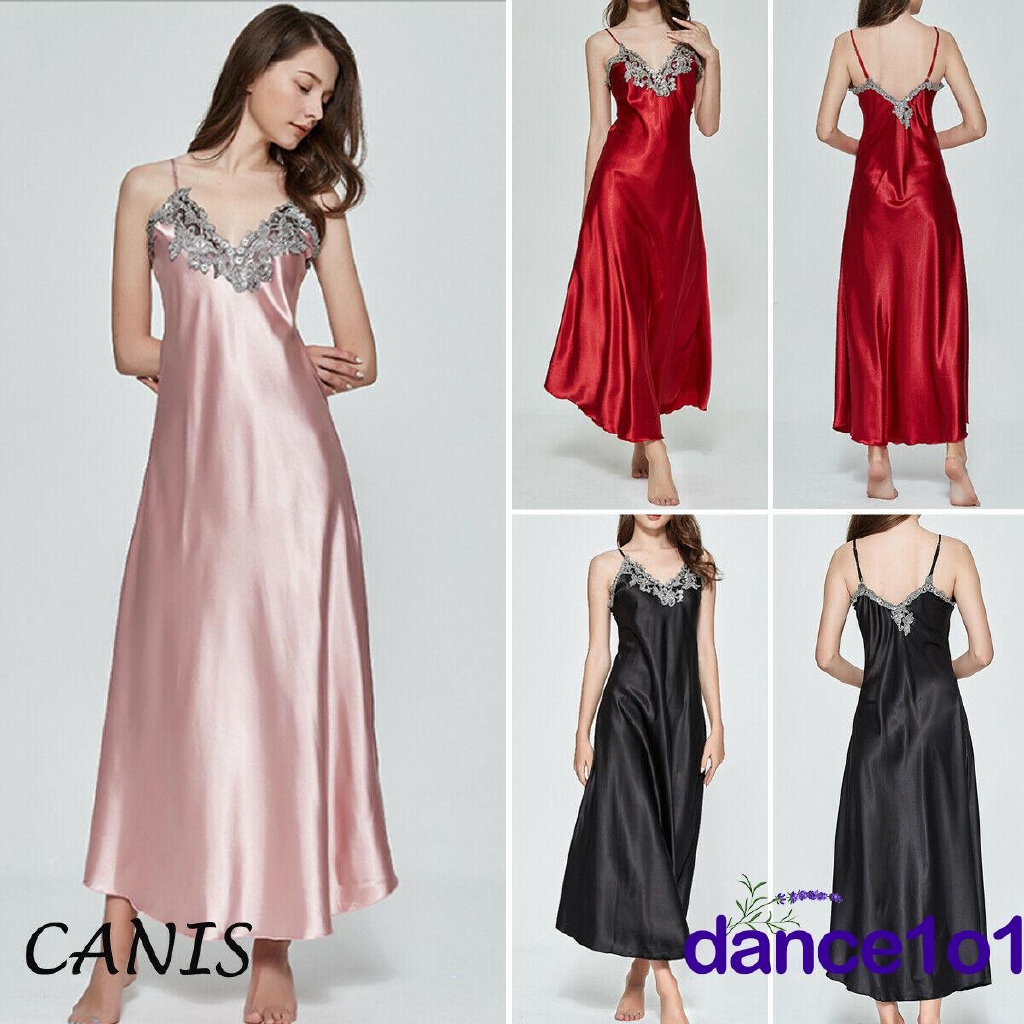 Đầm Ngủ Hai Dây Phối Ren Gợi Cảm