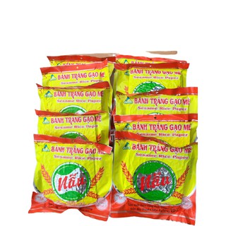 Combo 10 bánh tráng gạo mè nướng sẵn " Xứ Nẫu" 🎈 75gr *10