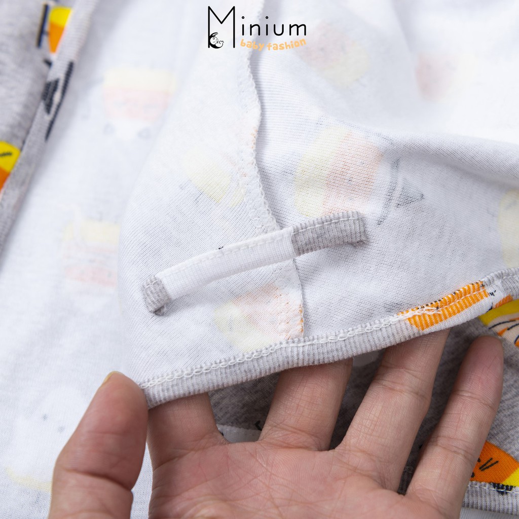 Áo choàng chống nắng cho trẻ em Minium, áo cánh dơi bé trai, gái chất cotton-CHUOT3MAU