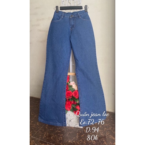Quần Jean ống loe