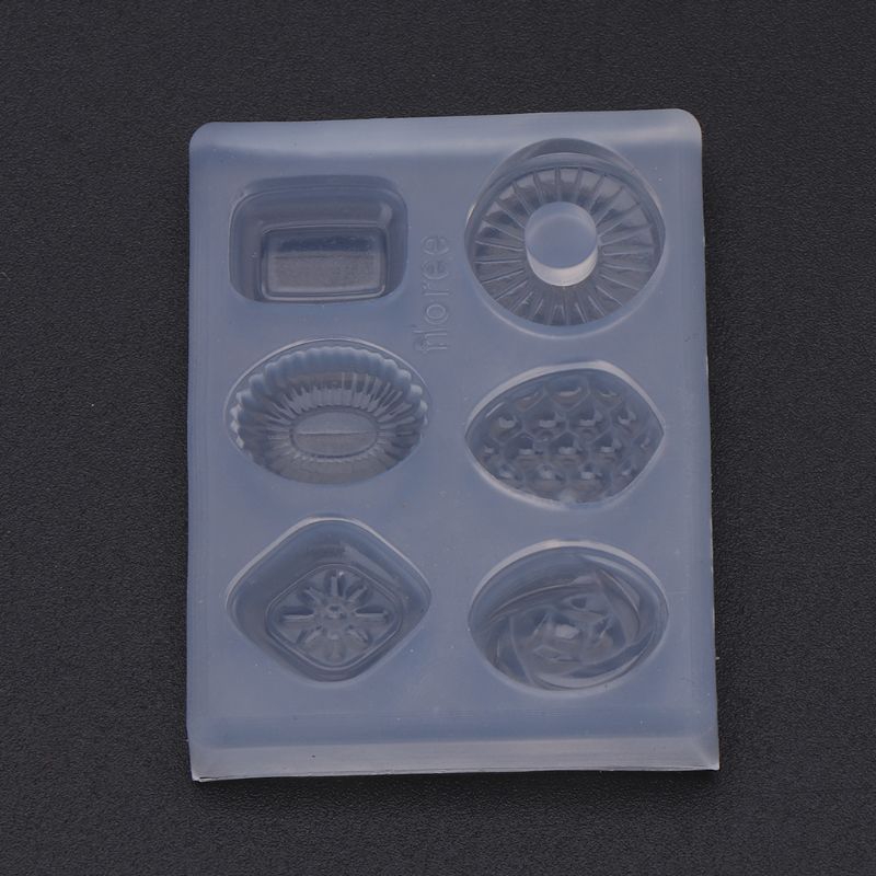 Khuôn Silicon Làm Mặt Dây Chuyền Hình Viên Kẹo Xinh Xắn Sáng Tạo