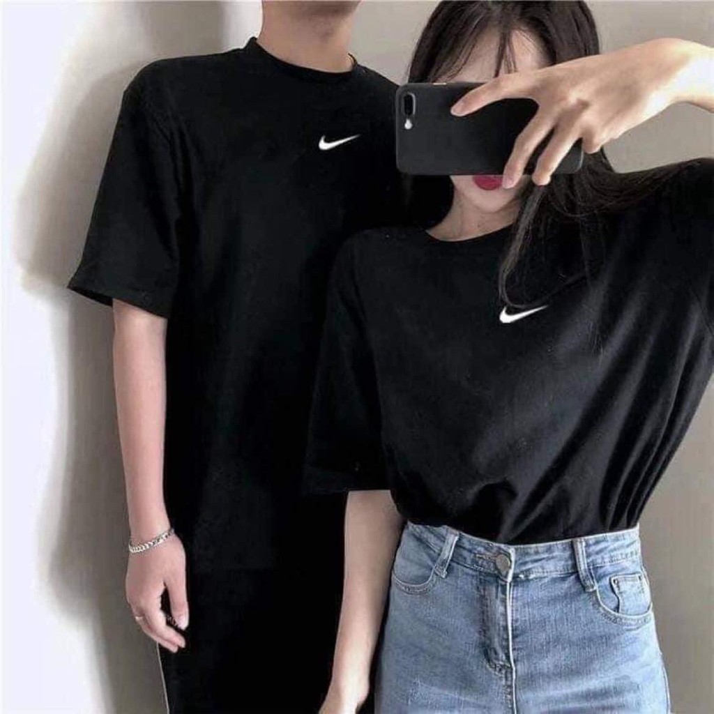 Áo thun NJK Unisex form rộng tay lỡ nam nữ họa tiết thêu siêu đẹp RÔ STORE AT04